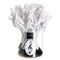 Ballpoint pen box G-clef white (30 pcs)