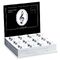 Eraser box G-clef (36 pcs)