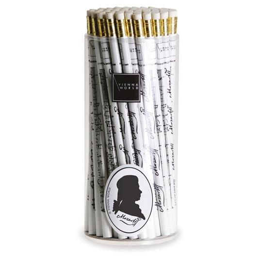 Pencil box Mozart white (72 pcs)