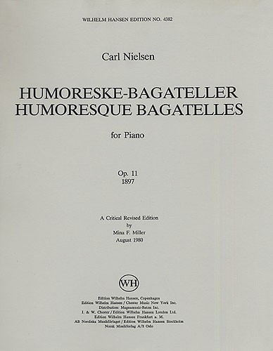 Nielsen Humoresque - Bagatelles Op. 11 Piano (NIELSEN)