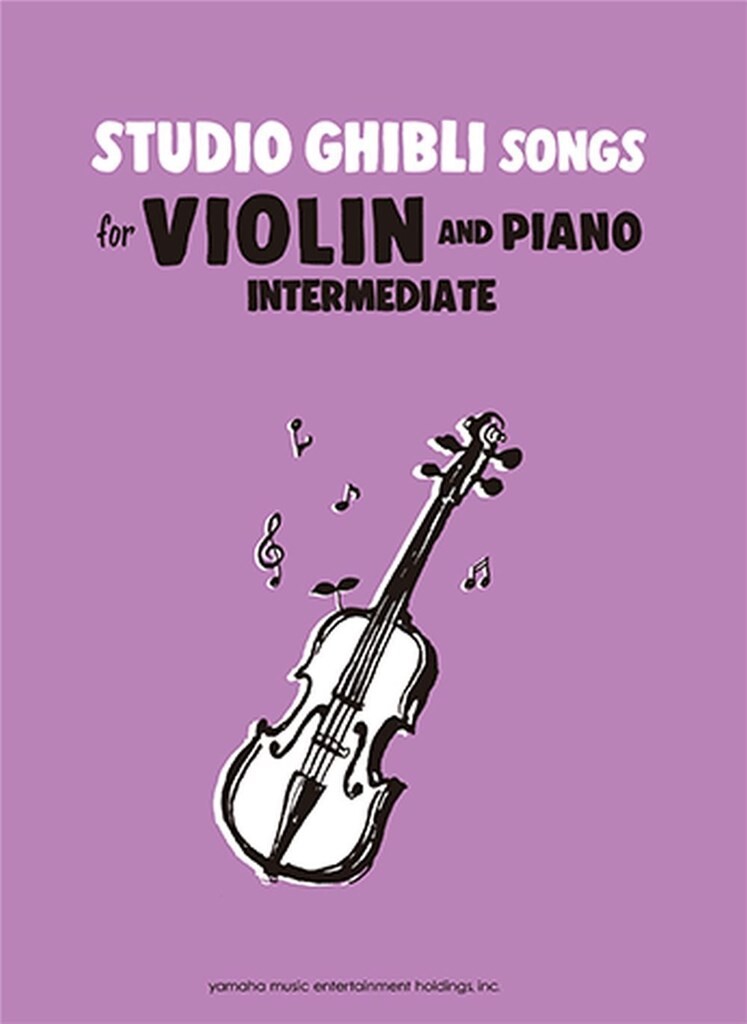 STUDIO GHIBLI SONGS FOR VIOLIN AND PIANO INTERMEDIATE