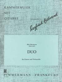 Duo Op. 62 Pour Violoncelle Et Guitare