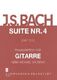 Suite Bwv 1010 #4 Pour Guitare Solo