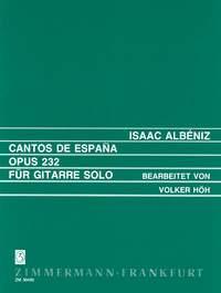 Cantos De España Op. 232 Pour Guitare Solo