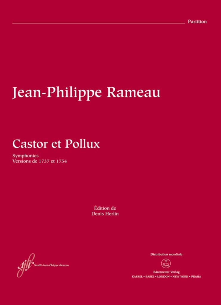 Castor et Pollux RCT 32A-B (RAMEAU JEAN-PHILIPPE)