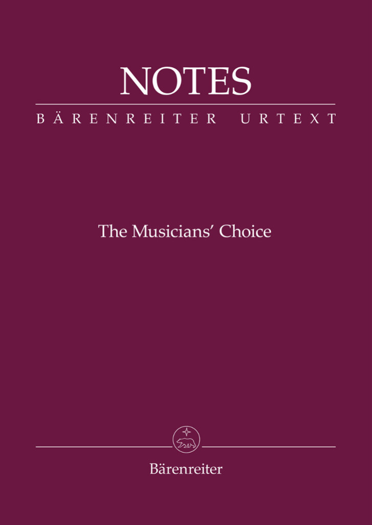 NOTES - THE MUSICIAN'S CHOICE - AUBERGINE
