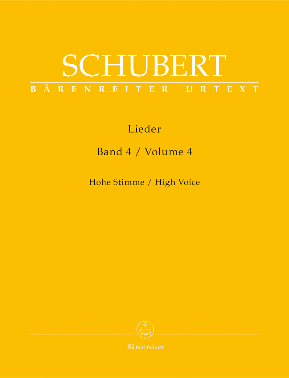 Lieder, Band 4 (SCHUBERT FRANZ)