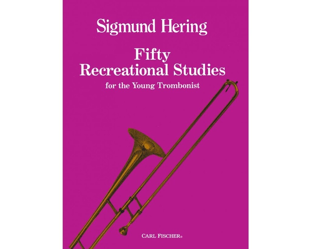 50 RECREATIONAL STUDIES FOR THE YOUNG TROMBONE (HERING SIGMUND) (HERING SIGMUND)