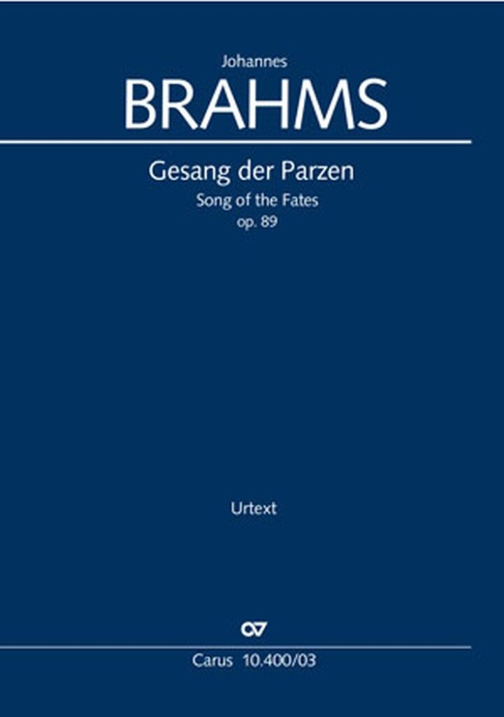 Song of the Fates (BRAHMS JOHANNES)