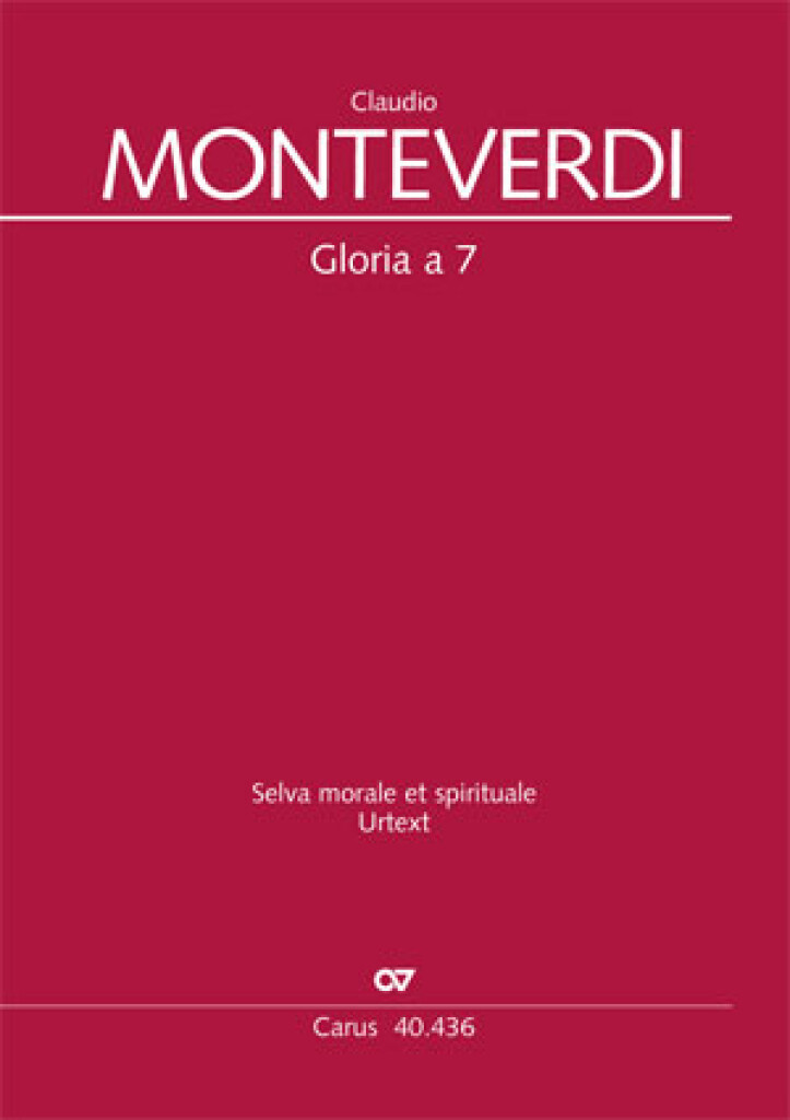 Gloria A 7 (MONTEVERDI CLAUDIO)