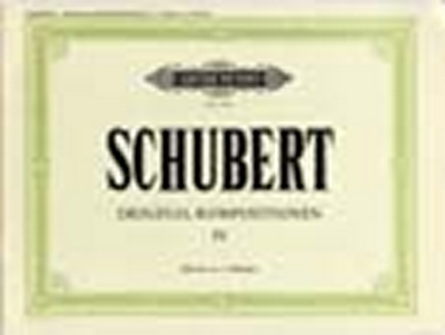 Piano Duets (original) Vol.4 (SCHUBERT FRANZ)