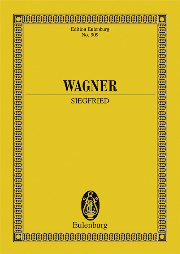 Siegfried Wwv 86 C (WAGNER RICHARD)