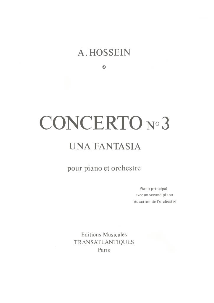 Concerto N03 Una Fantasia (HOSSEIN A)
