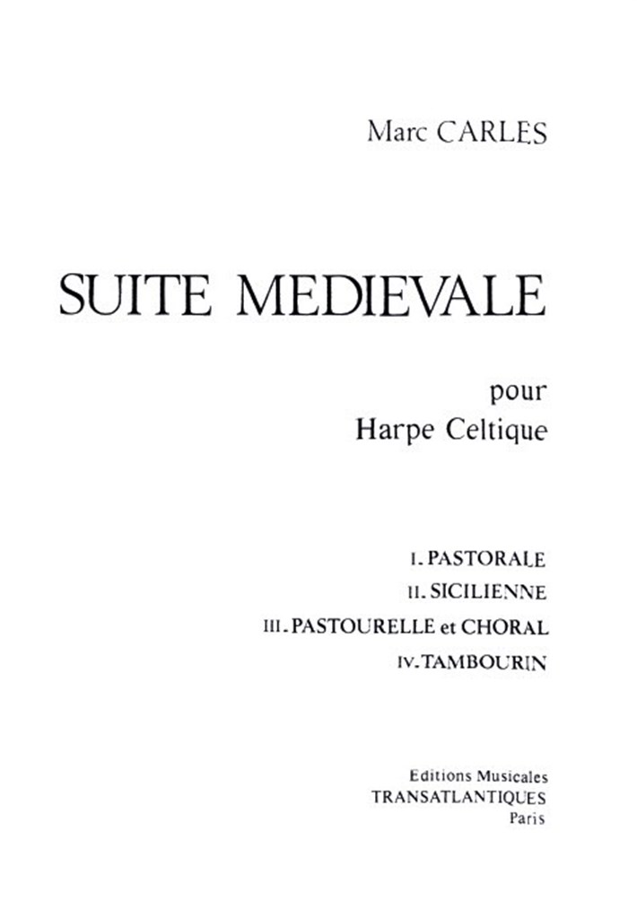 Suite Medievale (CARLES MARC)