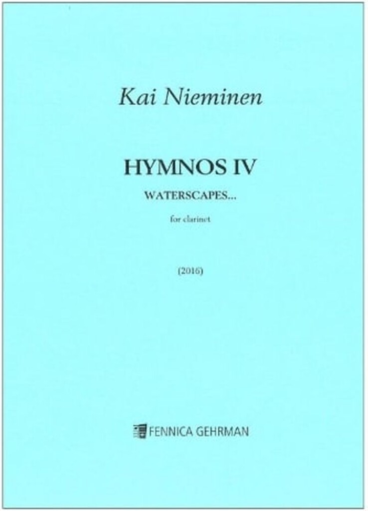 Hymnos IV for clarinet (NIEMINEN KAI)