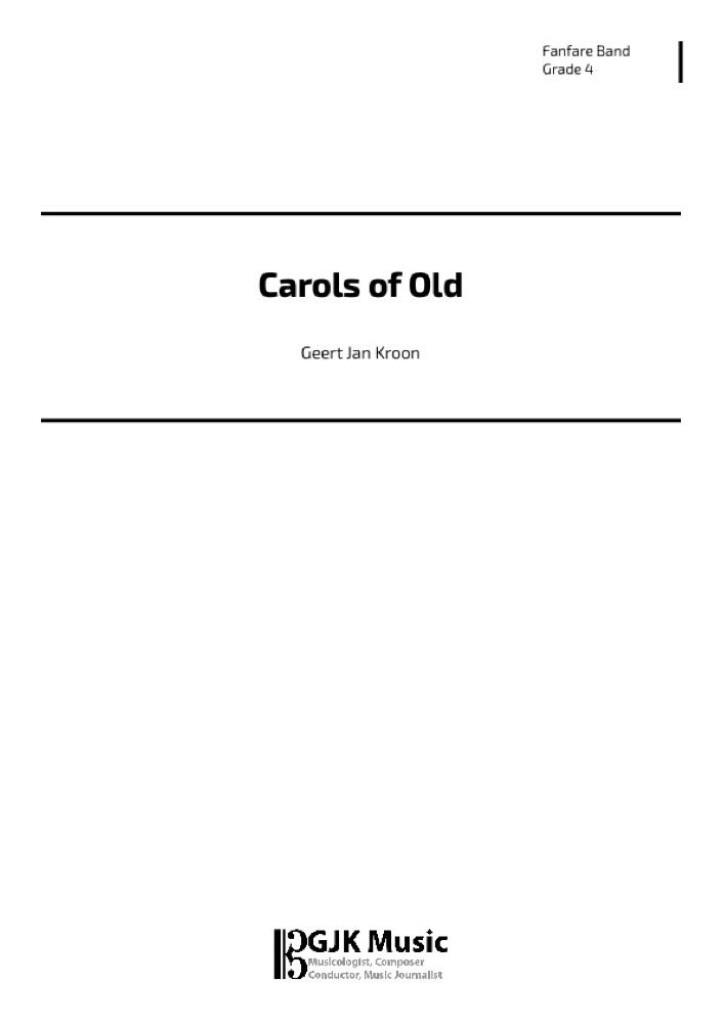 Carols of Old (KROON GEERT JAN)