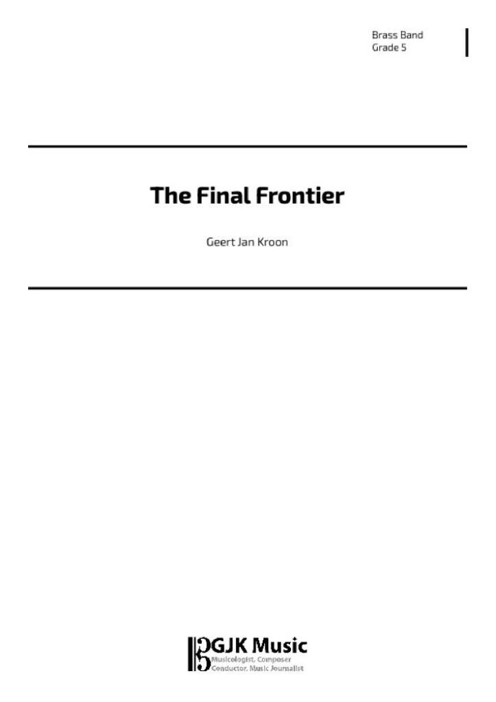The Final Frontier (KROON GEERT JAN) (KROON GEERT JAN)