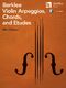 Berklee Violin Arpeggios, Chords, and Etudes (RABSON MIMI)