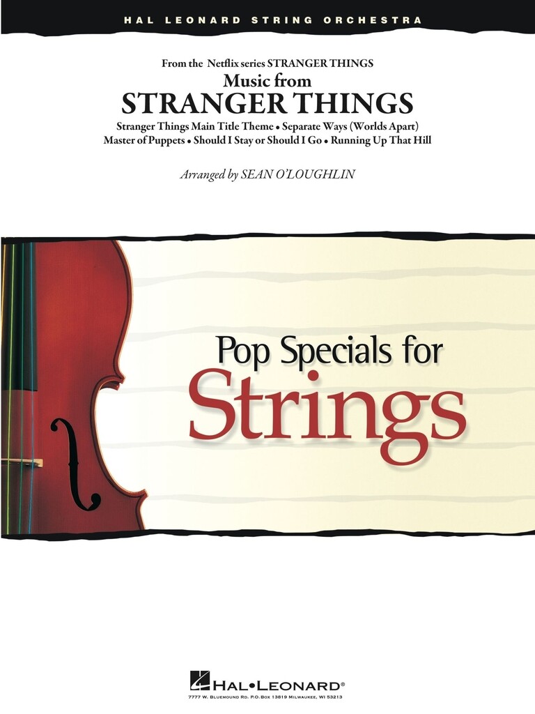 Music from Stranger Things (O'LOUGHLIN SEAN (Arr) (O'LOUGHLIN SEAN (Arr)