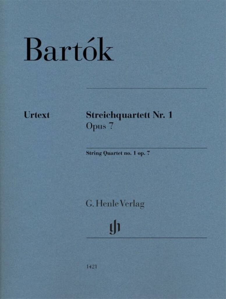 STRING QUARTET NO. 1 OP. 7 (BARTOK BELA) (BARTOK BELA)