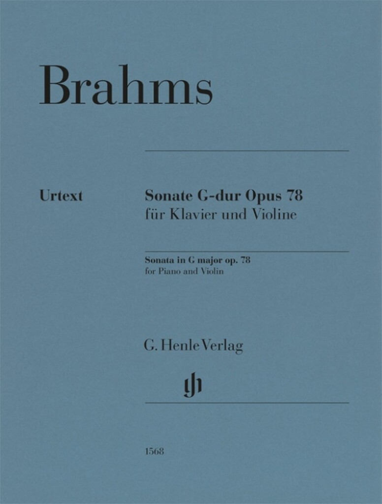 Sonate pour violon en Sol majeur op. 78 (BRAHMS JOHANNES) (BRAHMS JOHANNES)