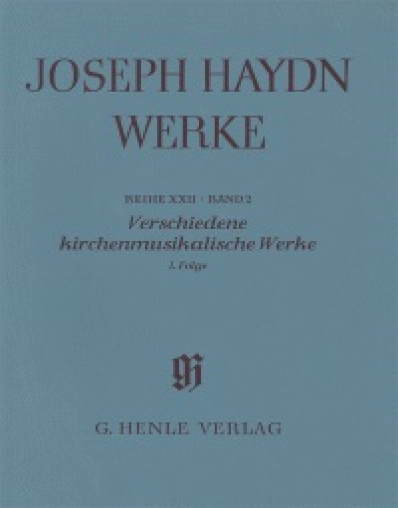 Verschiedene Kirchenmusikalische Werke 1 br (HAYDN FRANZ JOSEF)