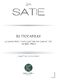 Erik Satie : Livres de partitions de musique