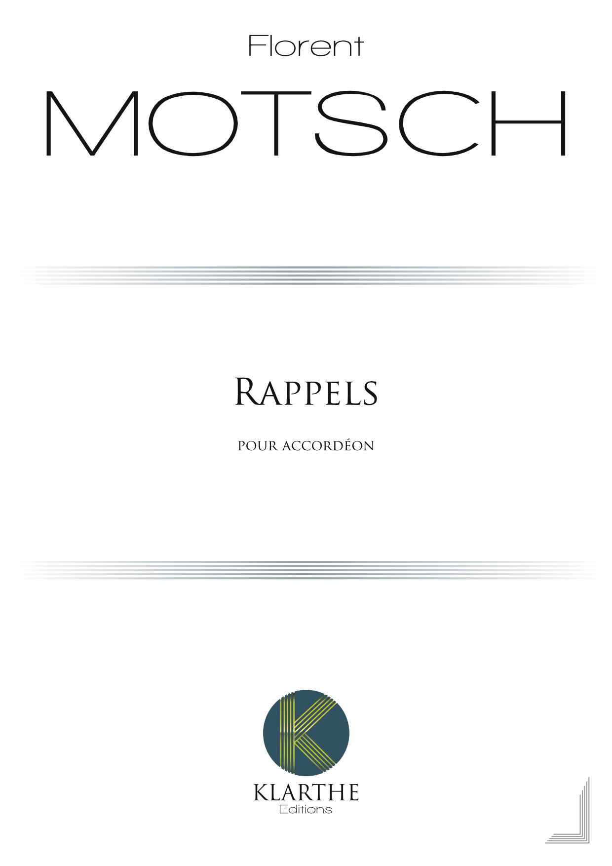 Rappels (MOTSCH FLORENT)