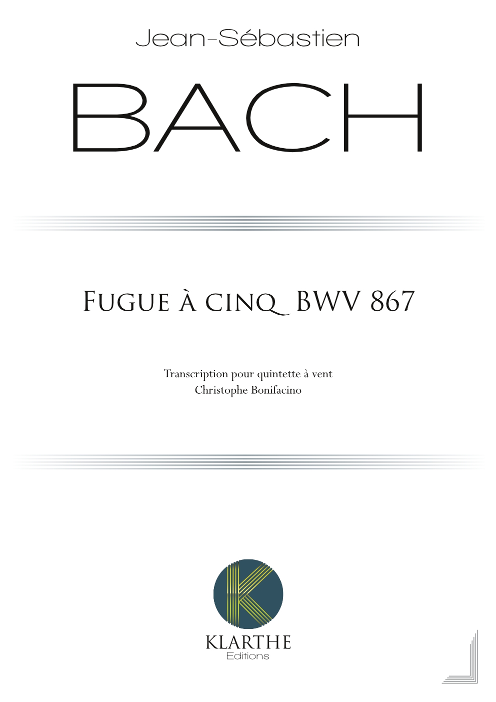 Fugue � 5 BWV 867 (BACH JOHANN SEBASTIAN)