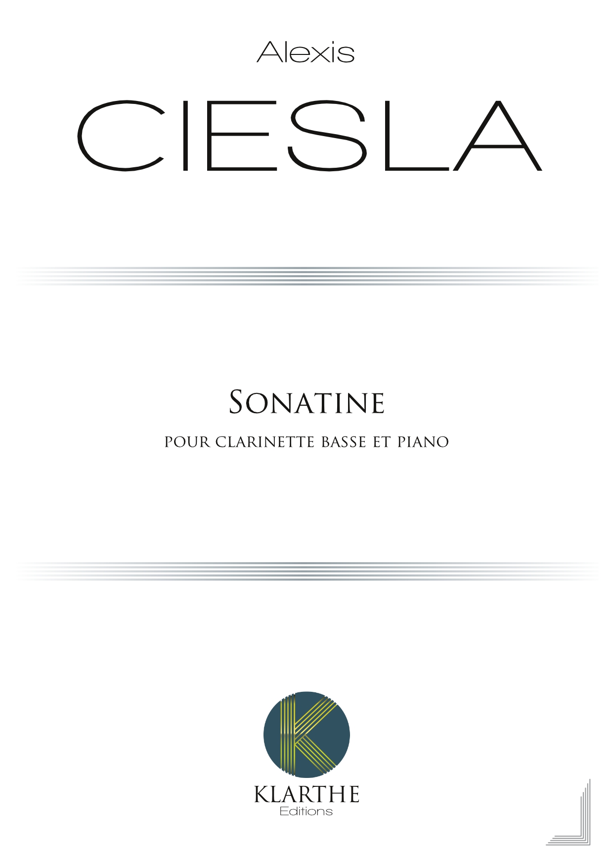 Sonatine (CIESLA ALEXIS)