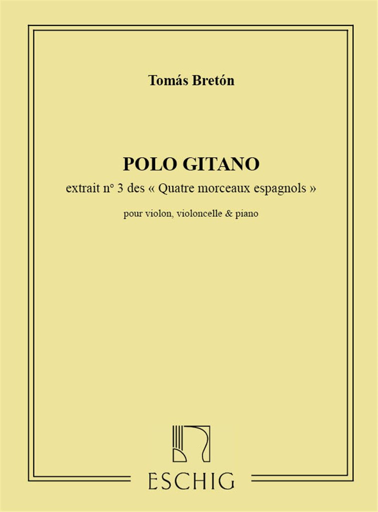 Polo Gitano Vl/Vlc/Piano