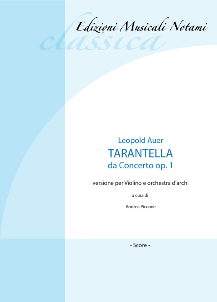 Tarantella da concerto op.1 (AUER LEOPOLD)