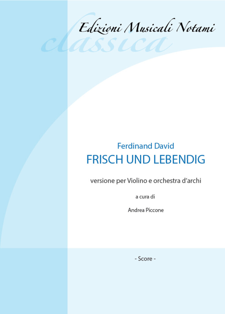 Frisch Und Lebendig (DAVID FERDINAND)