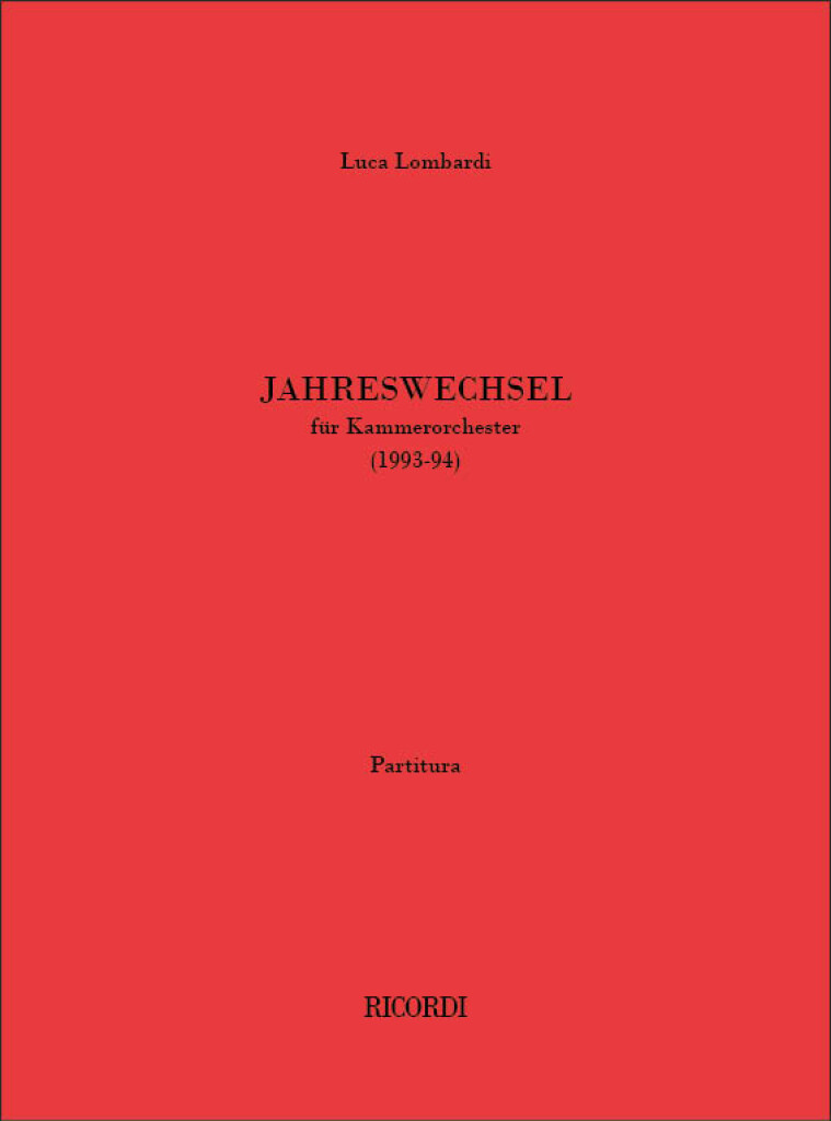 Jahreswechsel (LOMBARDI LUCA)