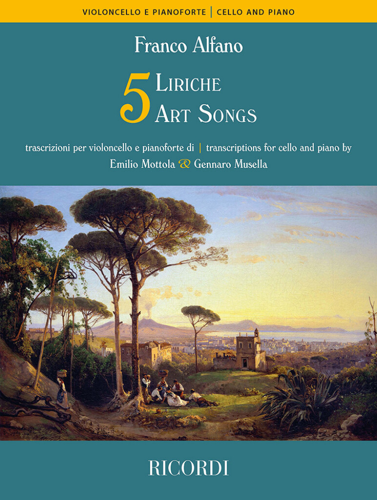 5 liriche trascritte per violoncello e pianoforte (ALFANO FRANCO)
