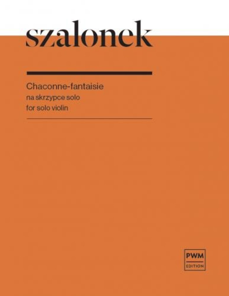 Chaconne-Fantaisie (SZALONEK WITOLD) (SZALONEK WITOLD)