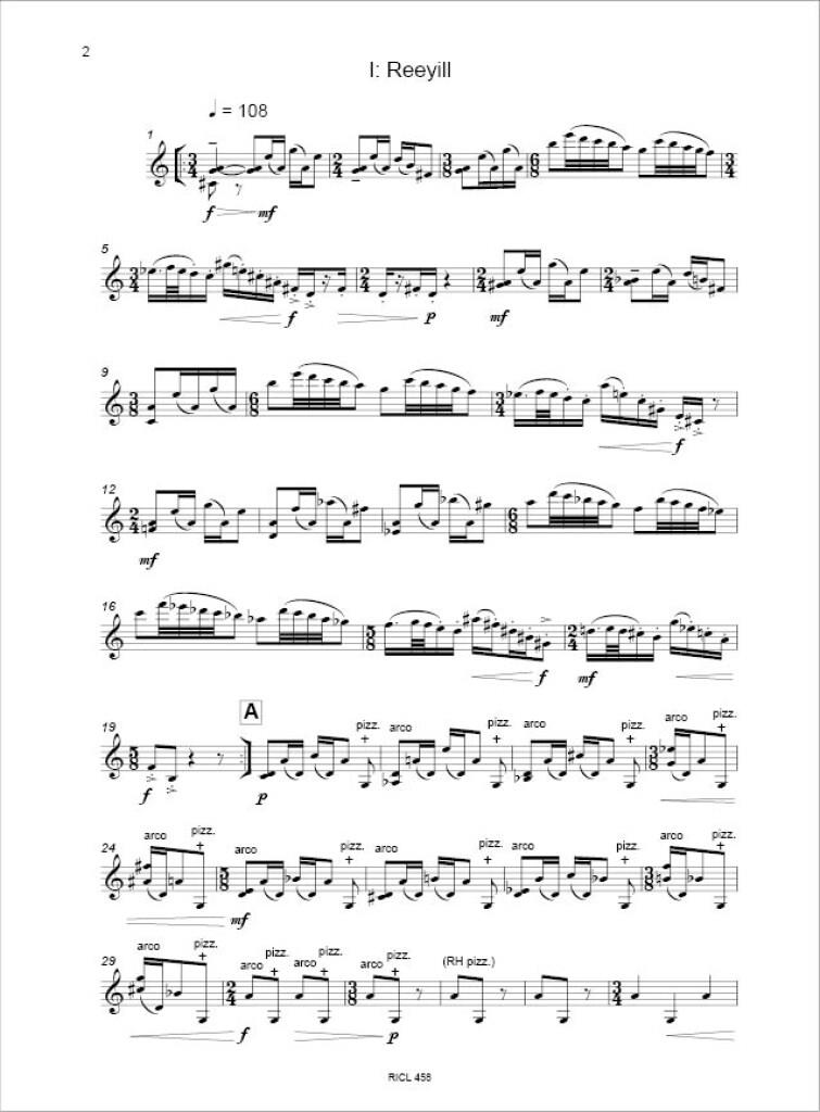 Sonata for Solo Violin (WILSON IAN)