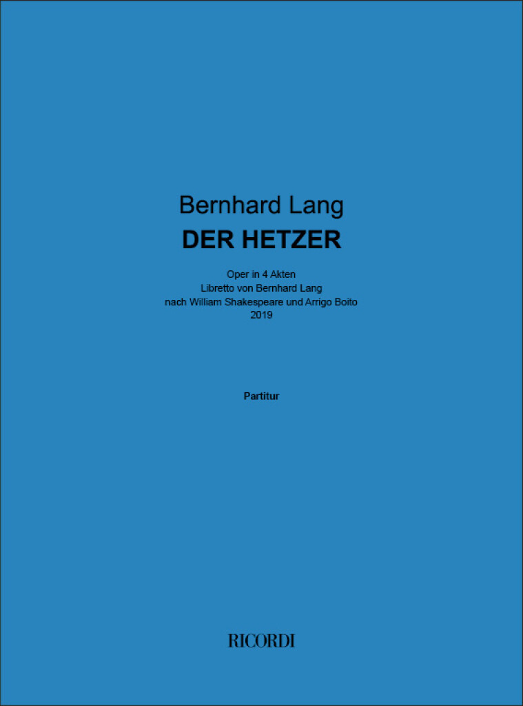 Der Hetzer (LANG BERNHARD)