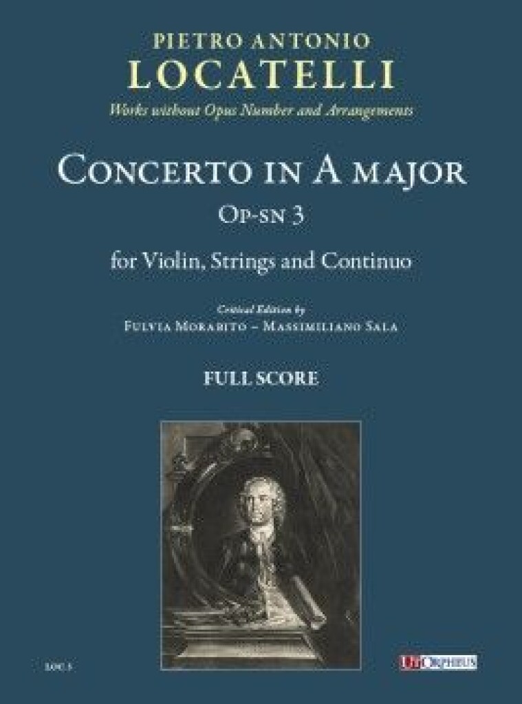 Concerto in La maggiore Op-sn 3 (LOCATELLI PIETRO ANTONIO) (LOCATELLI PIETRO ANTONIO)
