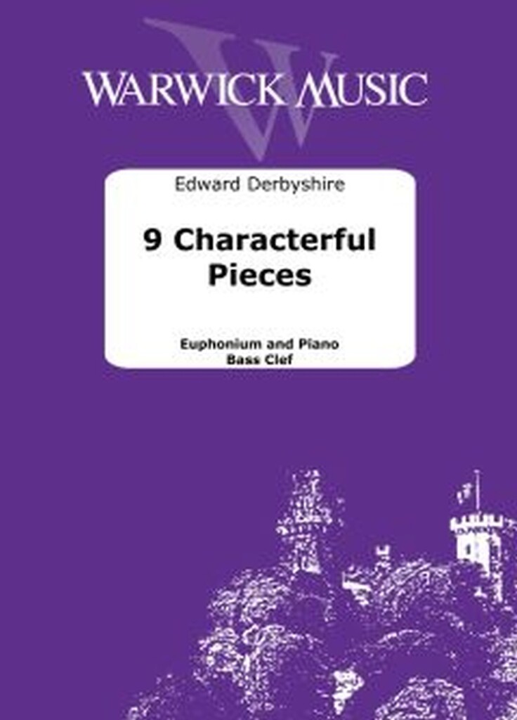 9 Characterful Pieces (DERBYSHIRE EDWARD) (DERBYSHIRE EDWARD)
