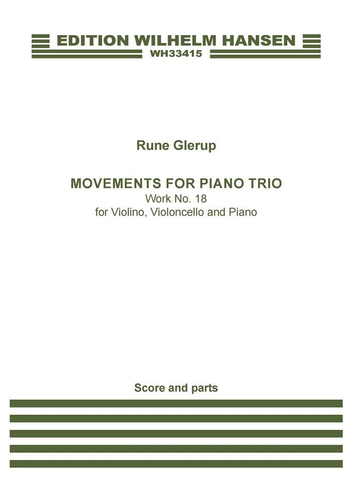 Movements For Piano Trio (GLERUP RUNE)