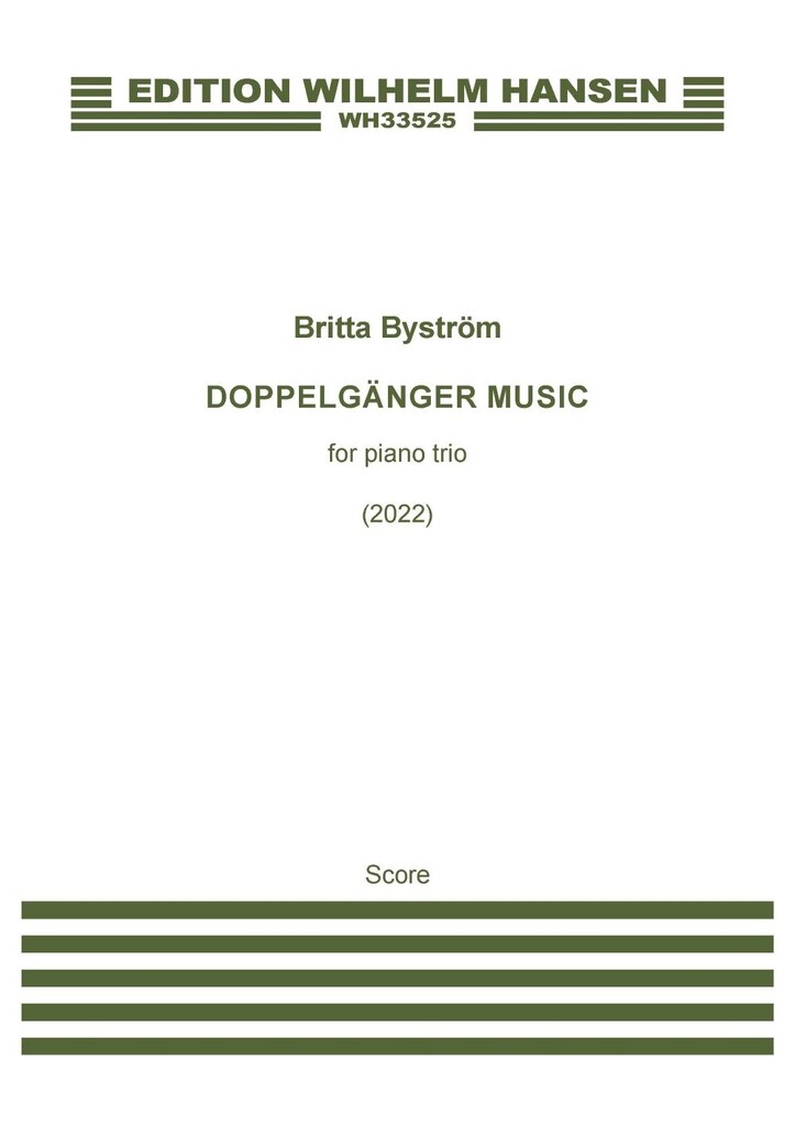 Doppelg�nger Music (BYSTROM BRITTA)