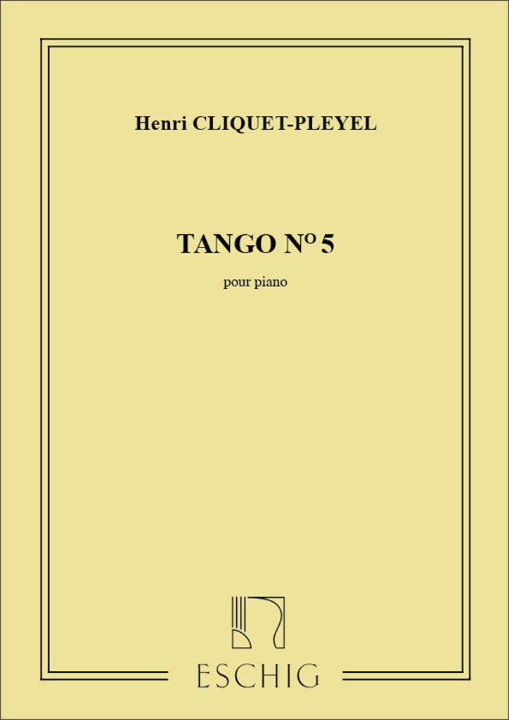 Pleyel 5 Tangos N 4 Piano