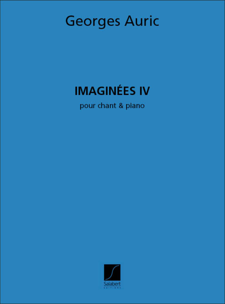 Imaginees IV Chant/Piano