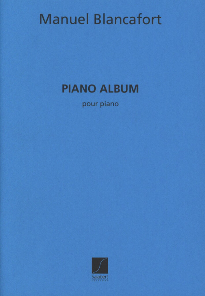 Piano Album Piano Col. XX Siecle