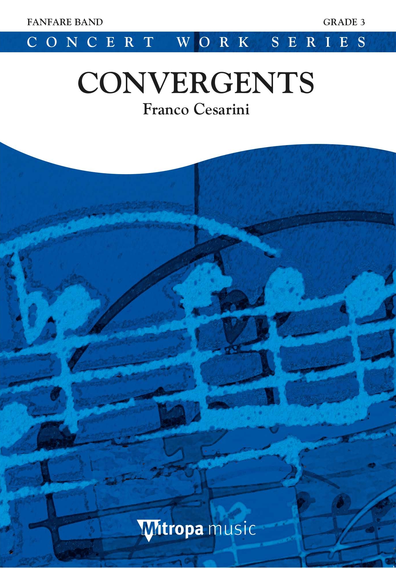 Franco Cesarini: Convergents: Fanfare Band: Score & Parts