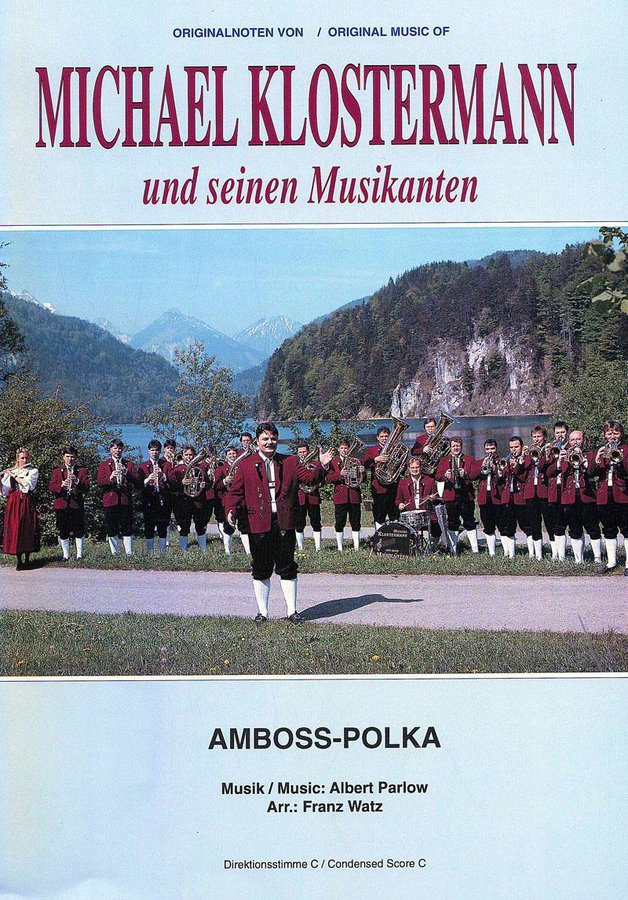 Albert Parlow: Amboss Polka: Concert Band: Score & Parts