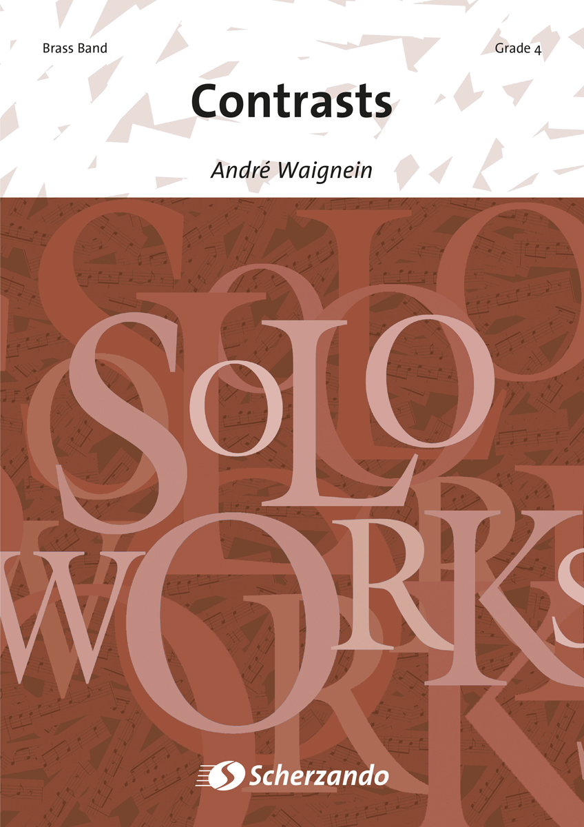 André Waignein: Contrasts: Brass Band and Solo: Score & Parts