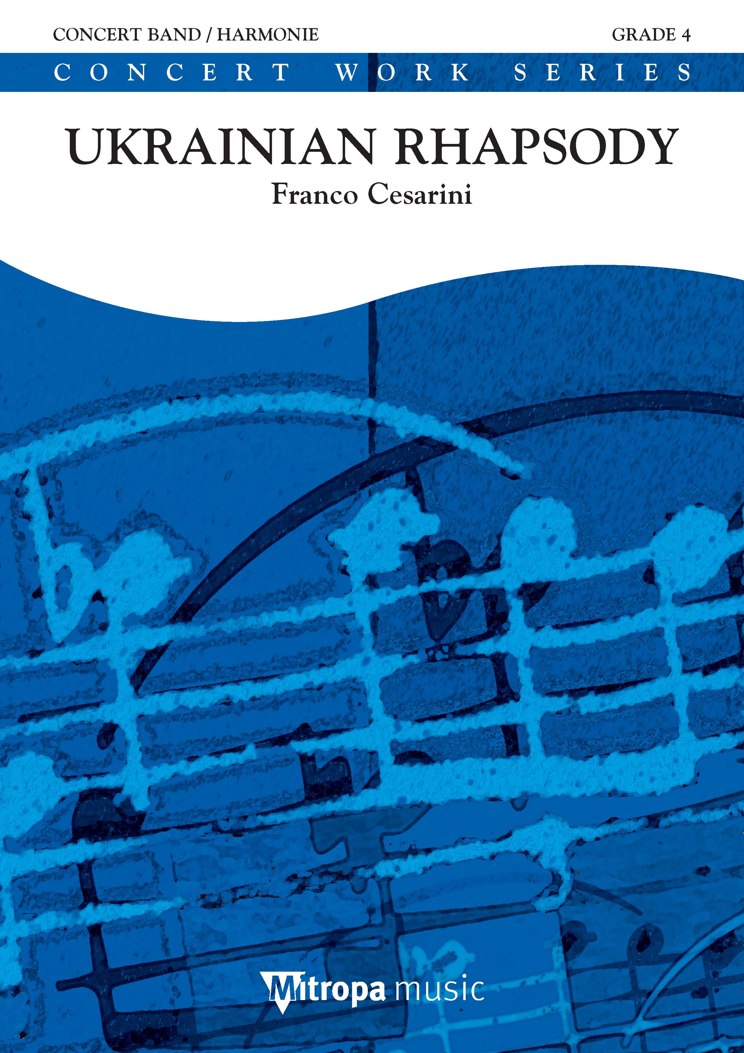Franco Cesarini: Ukrainian Rhapsody: Concert Band: Score