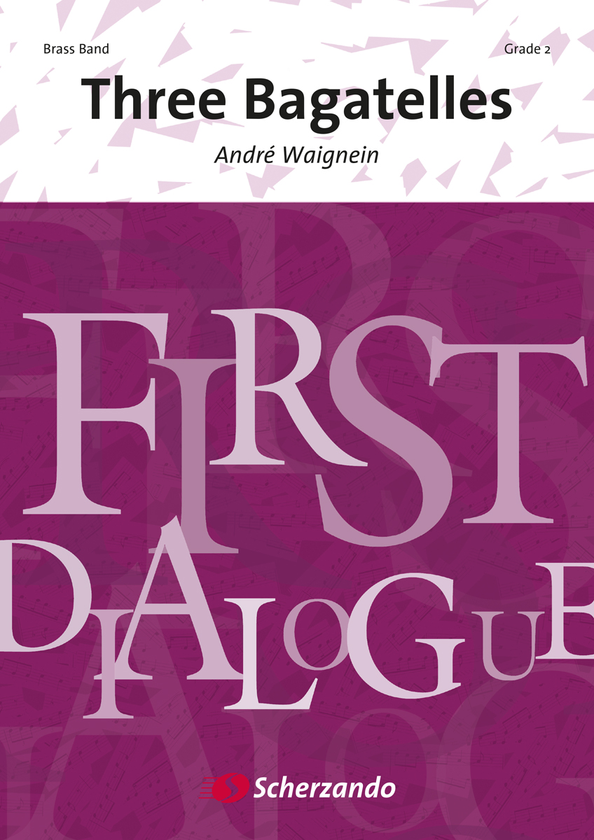André Waignein: Three Bagatelles: Brass Band: Score & Parts